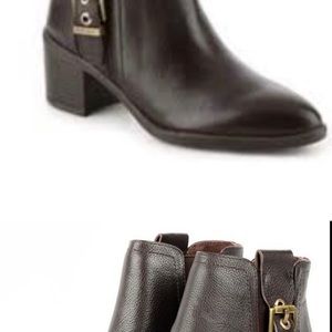 Franco Sarto Leather Eminent Ankle Boot